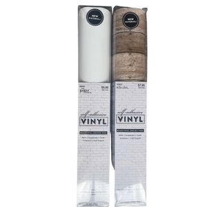 THE PAPER STUDIO Self Adhesive Vinyl Transfer Bundle of 2 NWT